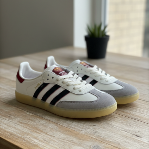 Adidas Samba OG White Grey Gum Shoes
