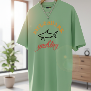 Paul & Shark Green Yachting Graphic T-Shirt