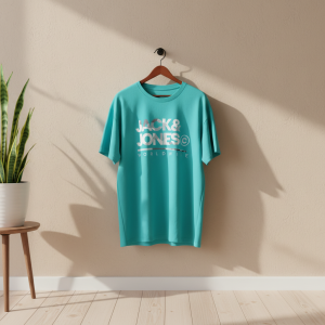 Jack & Jones Worldwide Graphic Blue T-Shirt