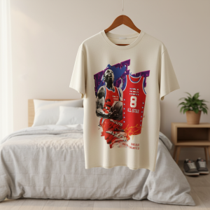 Vintage NBA All-Star 8 Graphic Oversized T-Shirt
