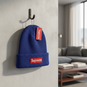 Klein Blue Knit Beanie Winter Warm Hat for Men Women