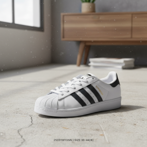 Adidas Superstar Classic White Black Sneakers Shoes