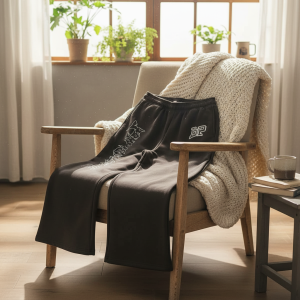 Broken Planet Black Sweatpants Streetwear Trousers Men Women