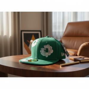 DenimTears Green Cotton Cloud Embroidery Baseball Cap