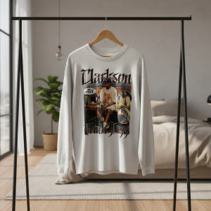 Vintage Utah Jazz Graphic Long Sleeve T-Shirt