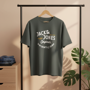 Jack & Jones Originals Men’s Graphic T-Shirt 1990 Style