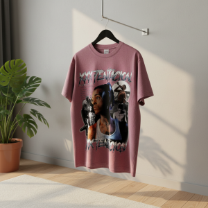 Vintage Graphic Print Streetwear T-Shirt for Men
