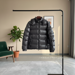 Moncler Black Puffer Down Jacket Winter Coat
