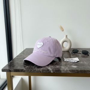 Emis Purple Heart Embroidered Cotton Baseball Cap