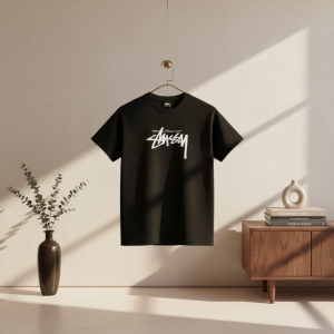 Stussy Graphic Print Casual Streetwear T-Shirt