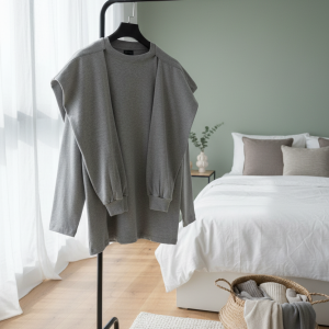 Balenciaga Oversized Grey Hoodie Sweater Unisex