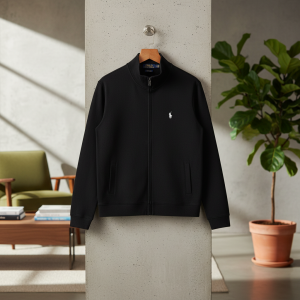 Ralph Lauren Black Zip Up Jacket