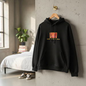 Travis Scott Black McDonald’s Graphic Hoodie