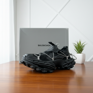 Balenciaga Track Sneakers Black Mesh Running Shoes