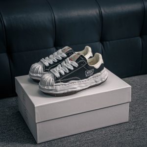 MMY Blakey Black White Casual Sneakers