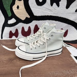 Converse High Top Canvas Sneakers White Shoes