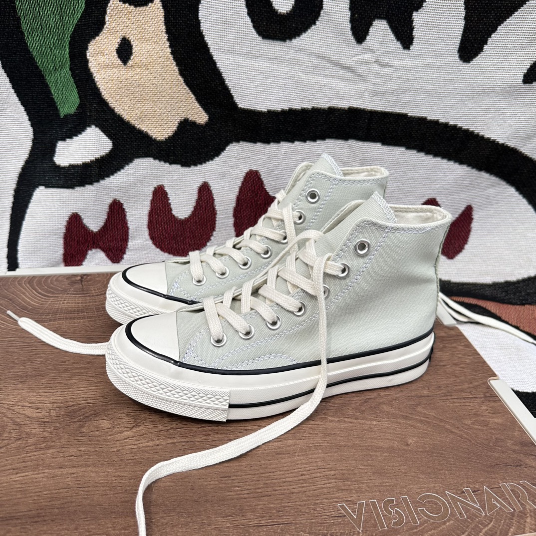 Converse High Top Canvas Sneakers White Shoes